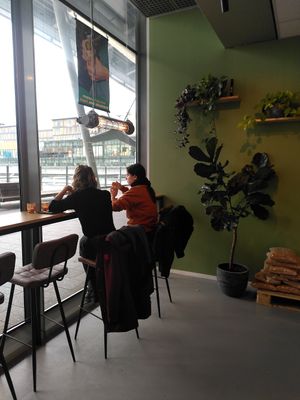 Small sitting area at FLFL - Centraal in Utrecht