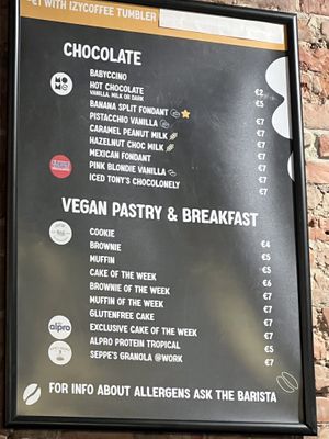   at Izy Coffee in Brussels