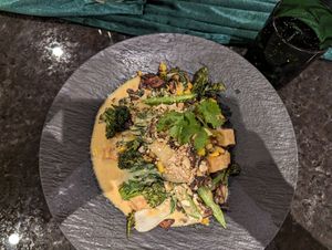 Thai curry 4/5 at Firefly Restaurant & Bar in Edmonton