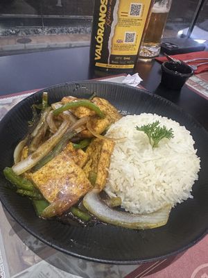 Sliced Tofu  at Mrs. Miyagi's - X-Sur in Tenerife