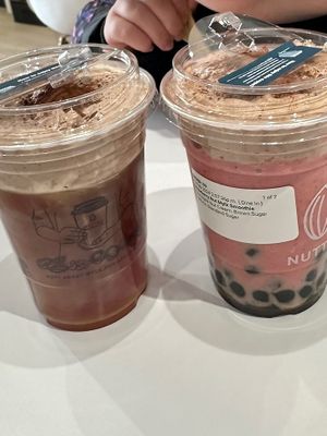 The chocolate nut cream is dreamy!   at Nuttea in Toronto