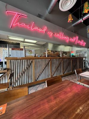 Decor  at BKK Street Thai Eatery in Hawthorne