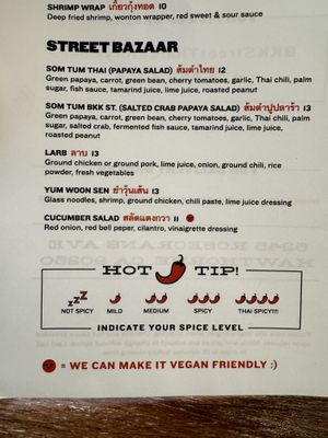 Salads  at BKK Street Thai Eatery in Hawthorne