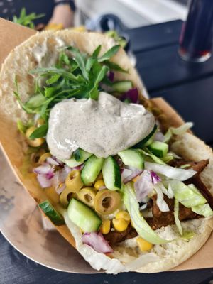 Gyros Sandwich 🥙♥️ at Apple & Eve - Vegan & tierisch lecker in Hamburg