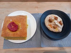 Antipasto vegano at Vegabula in Brunico