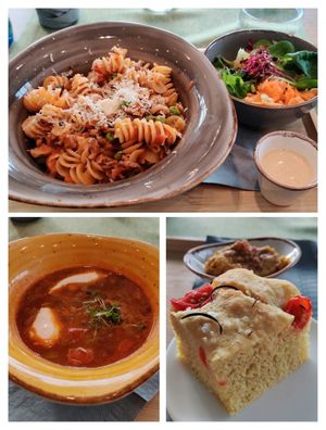 Lunch menu at Vegabula in Brunico