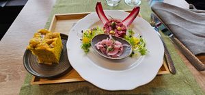 Tartara vegana at Vegabula in Brunico