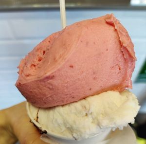 Fragola at Gelateria Creamy in Molinetto