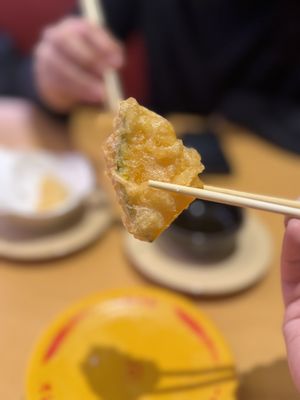 Tempura   at Sushiro - Shinjuku in Tokyo