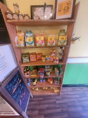 Products for Sale at Hummingbird in Newtown