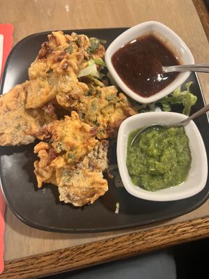 Vegetable pakora  at Spice & Tonic - Indian Cuisine & Bar in Minneapolis
