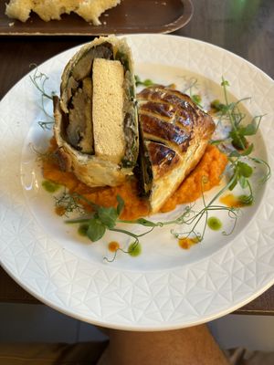 Tofu wellington   at Casa Vegetariana in Porto