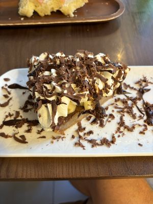 Banoffee   at Casa Vegetariana in Porto