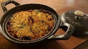 Aubergine main #Veganuary at Casa Vegetariana in Porto