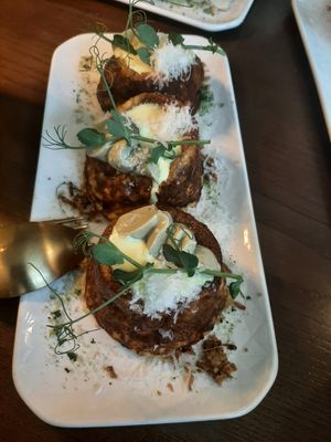 Soufle at Casa Vegetariana in Porto