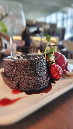 Petite gateaux at Casa Vegetariana in Porto