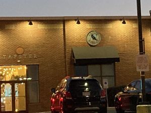 Rear entrance and parking  at Crumb & Spigot - Lakewood in Lakewood