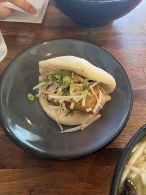 tofu bao bun  at Nanban in Pittsburgh