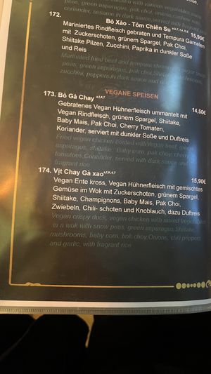 Vegane Gerichte  at Saigon Bowl in Berlin