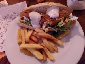 Chickisn't sub (April 2024) at White Horse  in Aberystwyth