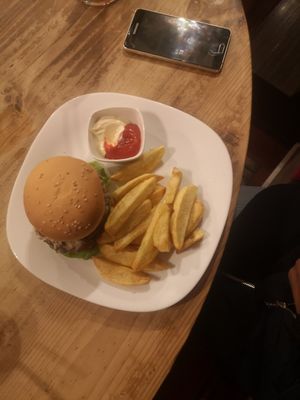 Bürger veggie at Condor Cafe in Sucre