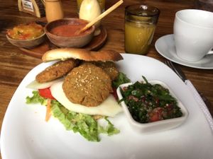 Condor at Condor Cafe in Sucre