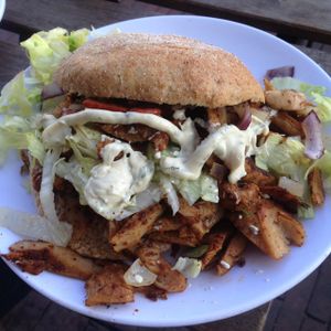 broodje karma at De Vegetarische Snackbar in The Hague