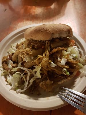 Karma bread at De Vegetarische Snackbar in The Hague
