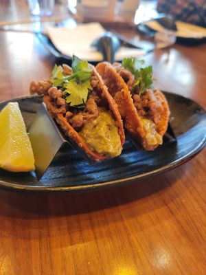 Vegan Impossible Tacos 🌮 😋 at JINYA Ramen Bar - Preston Hollow in Dallas