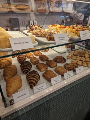 Pastry at Teva Deli in Rio De Janeiro