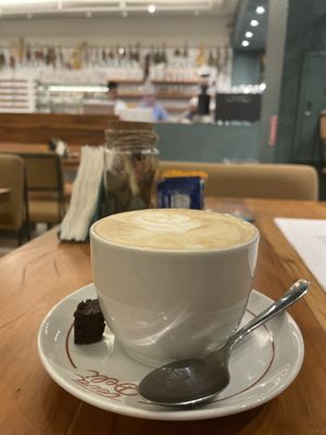 Cappucino  at Teva Deli in Rio De Janeiro