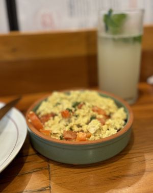 Side of tofu scramble  #Veganuary at Teva Deli in Rio De Janeiro