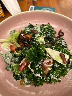 Vegan Ceaser Salad  at Teva Deli in Rio De Janeiro