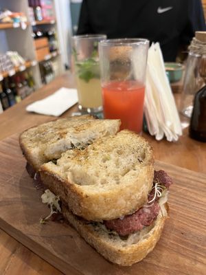 Pastrami   at Teva Deli in Rio De Janeiro