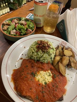 Parmegiana seitan  at Teva Deli in Rio De Janeiro