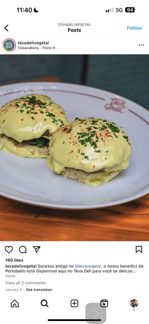   at Teva Deli in Rio De Janeiro