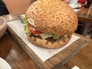Burger   at Teva Deli in Rio De Janeiro