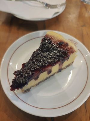 Cheesecake at Teva Deli in Rio De Janeiro