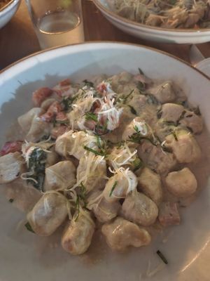 vegan gnocci ☺️ at Teva Deli in Rio De Janeiro