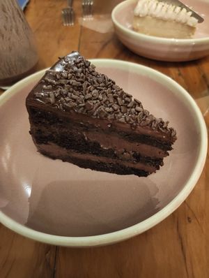 Torta chocolate at Teva Deli in Rio De Janeiro