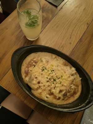 Cannelloni and ginger ale at Teva Deli in Rio De Janeiro