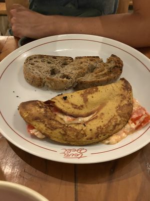 Omelete  at Teva Deli in Rio De Janeiro