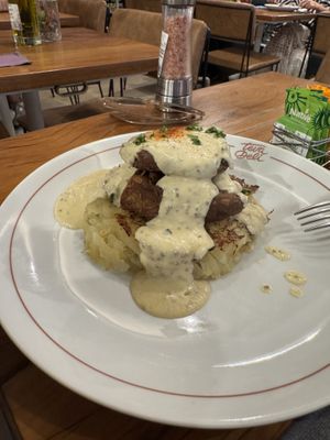 Seitan rosti  at Teva Deli in Rio De Janeiro