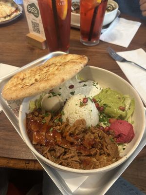 Plant based kebab bowl  at BaBa  in Luzern