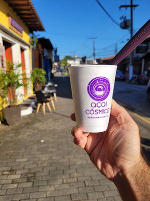 Nada melhor para os dias de calor #Veganuary at Açaí Cósmico in Sao Paulo