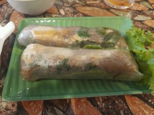 Delicious Spring Rolls at Mani in Ho Chi Minh City