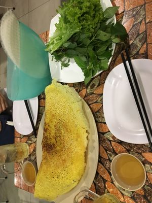 Banh Xeo at Mani in Ho Chi Minh City