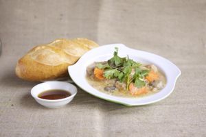 Stewed veg chicken with Pate Sauce at Mani in Ho Chi Minh City