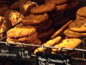 Vegan cookies at Whole Foods Market - I St in Washington