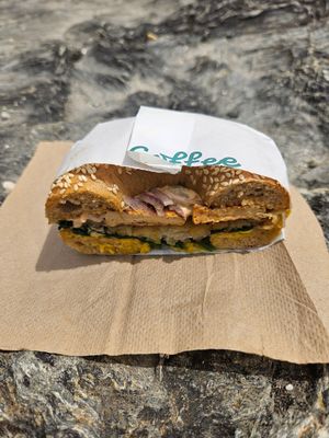  at Curbside Coffee & Bagels in Wanaka